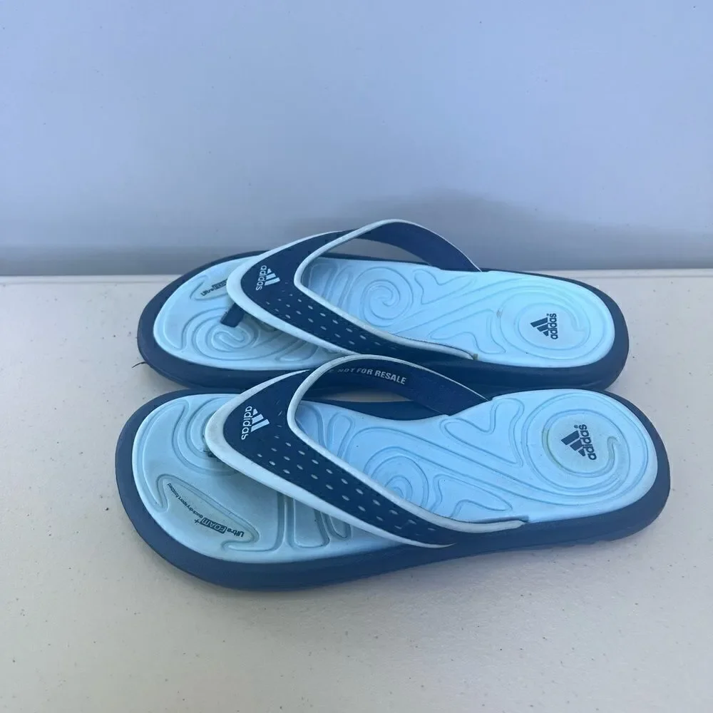 Adidas Big Kid Flip flops size 3